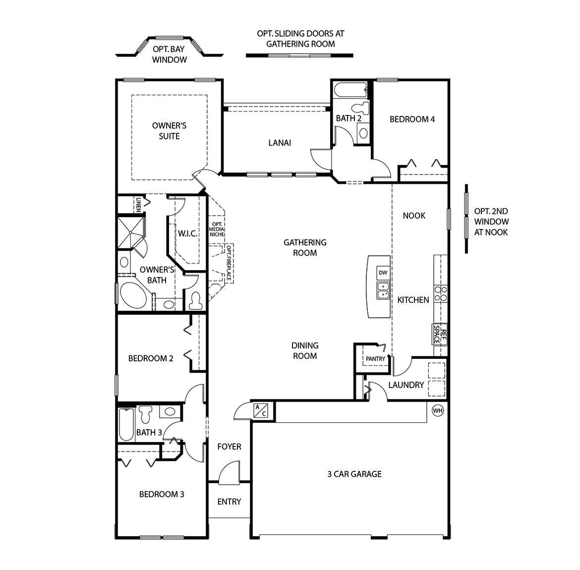 Destin floor plan - Grand Reserve